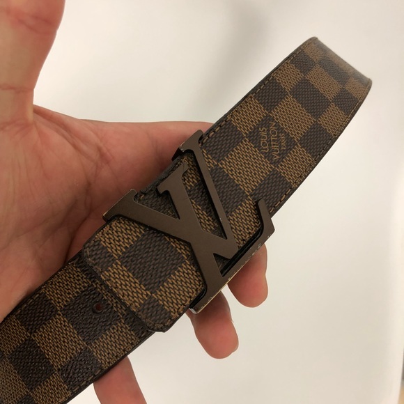 Louis Vuitton LV Initials Damier 40mm Belt - Picture 3 of 5